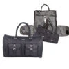 Two-In-One Convertible Travel Garment Bag Carry On Suit Bag, Easily Transforms Into A Sports Duffel