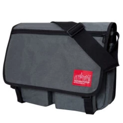 Manhattan Portage Europa With Back Zipper, Grey, One Size