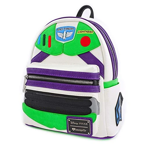 Loungefly Toy Story Buzz Lightyear Faux Leather Mini Backpac Standard 2 Loungefly Toy Story Buzz Lightyear Faux Leather Mini Backpac Standard - Image 2