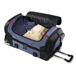 Samsonite Luggage Ripstop Wheeled Duffel, Blue, 35 Inch -Luggage Factory 51FIalmbXeL