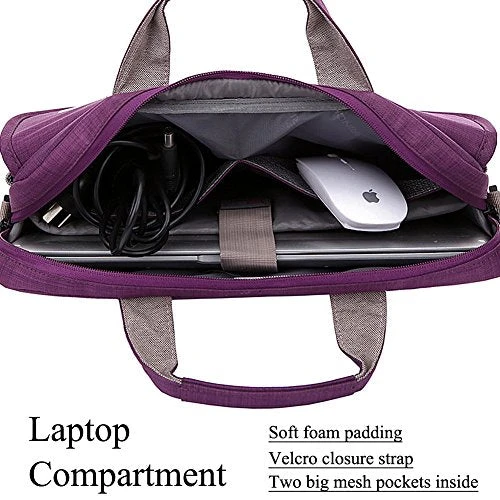 Brinch 15-15.6 Inch Laptop Messenger Bag For Apple, Acer, Asus, Dell, Fujitsu, Lenovo, HP, Samsung, 4 Brinch 15-15.6 Inch Laptop Messenger Bag For Apple, Acer, Asus, Dell, Fujitsu, Lenovo, HP, Samsung, - Image 4