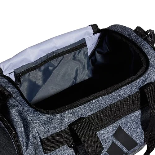 Adidas Defender 4 Small Duffel Bag, Jersey Onix Grey/Black 9 Adidas Defender 4 Small Duffel Bag, Jersey Onix Grey/Black - Image 9