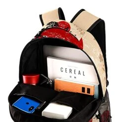 LORVIES Retro Japanese Martial Lightweight School Classic Backpack Travel Rucksack For Girls Women Kids Teens 9 LORVIES Retro Japanese Martial Lightweight School Classic Backpack Travel Rucksack For Girls Women Kids Teens -Luggage Factory 51FlZhlGgfS