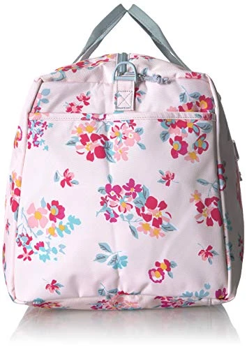 Vera Bradley Lighten Up Large Travel Duffel, Tossed Posies Pink, P 4 Vera Bradley Lighten Up Large Travel Duffel, Tossed Posies Pink, P - Image 4