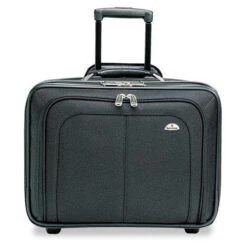 Samsonite 110211041 Mobile Office Notebook Case, Nylon, 17-1/2 X 9 X 14, Black