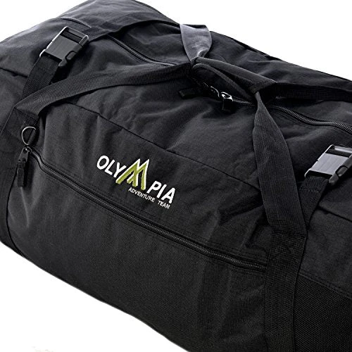 Olympia Luggage 36 Inch Sports Duffel,Black,One Size 4 Olympia Luggage 36 Inch Sports Duffel,Black,One Size - Image 4