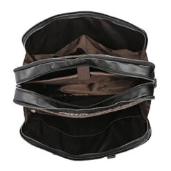 Polare Men'S Real Soft Napa Leather 17.3'' Briefcase Laptop Business Bag Black 11 Polare Men'S Real Soft Napa Leather 17.3'' Briefcase Laptop Business Bag Black -Luggage Factory 51HwBSVsDEL