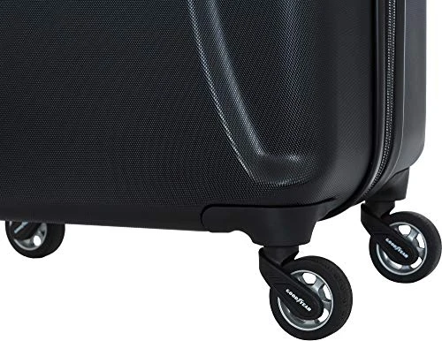 Regent Square Travel - Luggage Set Hard Shell With Spinner Goodyear Wheels - Set Of 3 Pieces - Hard Case - Black 9 Regent Square Travel - Luggage Set Hard Shell With Spinner Goodyear Wheels - Set Of 3 Pieces - Hard Case - Black - Image 9