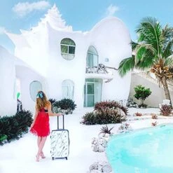 American Tourister Moonlight Hardside Expandable Luggage With Spinner Wheels, Marble, 2-Piece Set (21/24) 8 American Tourister Moonlight Hardside Expandable Luggage With Spinner Wheels, Marble, 2-Piece Set (21/24) -Luggage Factory 51J3gezxghL