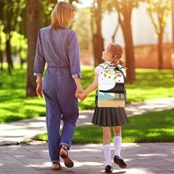 LORVIES Japanese Autumn Maple House Fuji Mountain Lightweight School Classic Backpack Travel Rucksack For Girls Women Kids Teens -Luggage Factory 51LGZ8yDwmS