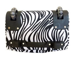19" Duffel/Tote Bag Gym Luggage Case Wheel Purse Zebra -Luggage Factory 51LtmEX 2BpFL
