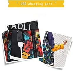 Attacks On Titans Backpack,USB Charging Port Laptop Backpack,Casual Travel Backpack Multipurpose Computer Bag Large Black College Bookbag 10 Attacks On Titans Backpack,USB Charging Port Laptop Backpack,Casual Travel Backpack Multipurpose Computer Bag Large Black College Bookbag -Luggage Factory 51MFdu1pXfS