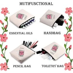 WCGXKO New Girl Inspired Cosmetics Bag Novelty Douchbag Jar Gift For TV Show Fans Best Friend(Douchbag Jar) -Luggage Factory 51NmozqI9 L