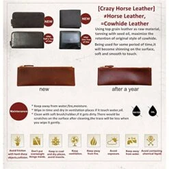 S-Zone Crazy Horse Leather Shoulder Briefcase For 16 Inch Laptop Bag -Luggage Factory 51O9Ypf16SL