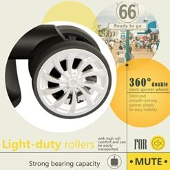 Coolife Luggage Expandable(only 28") Suitcase PC+ABS Spinner 20in 24in 28in Carry On (navy New, L(28in)) 12 Coolife Luggage Expandable(only 28") Suitcase PC+ABS Spinner 20in 24in 28in Carry On (navy New, L(28in)) -Luggage Factory 51OJ utNsiL b40a2ae1 08d4 4a13 b055 fffe7d71cd92