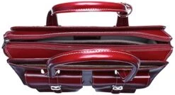 Mckleinusa Alexis 96546 Red Leather Ladies' Briefcase -Luggage Factory 51P0fR3BFLL