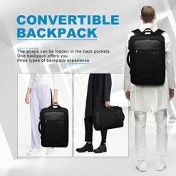 Modoker Briefcase Laptop Backpack, 17.3 Inch Laptop Bag For Men Women, Extra Large Business Travel Carry On Backpack, TSA Friendly, Black 10 Modoker Briefcase Laptop Backpack, 17.3 Inch Laptop Bag For Men Women, Extra Large Business Travel Carry On Backpack, TSA Friendly, Black -Luggage Factory 51P5646aEzL