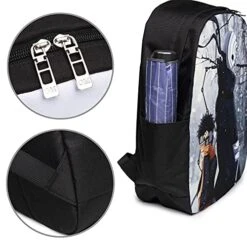 Naruto And Uchiha Obito Merchandise Kakashi Nohara Rin Merchandise Anime Stuff Gifts Backpack With USB Charging Port Anti Theft Durable Light Laptop Bags For Women Men Kids Travel School Gym Backpacks -Luggage Factory 51Q4MT1ji7L