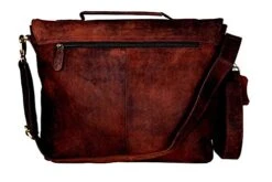 Retro Buffalo Hunter Leather Laptop Messenger Bag Office Briefcase College Bag -Luggage Factory 51QCkWjTKZL