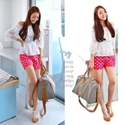 Baosha Hb-24 Ladies Women Canvas Weekender Bag Travel Duffel Tote Bag Weekend Overnight Travel -Luggage Factory 51RXAd9x3DL