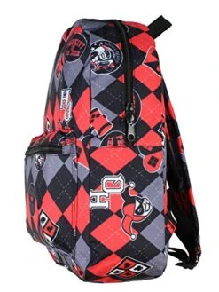 Bioworld Harley Quinn All-Over Scene Backpack -Luggage Factory 51RY8sJbeGL
