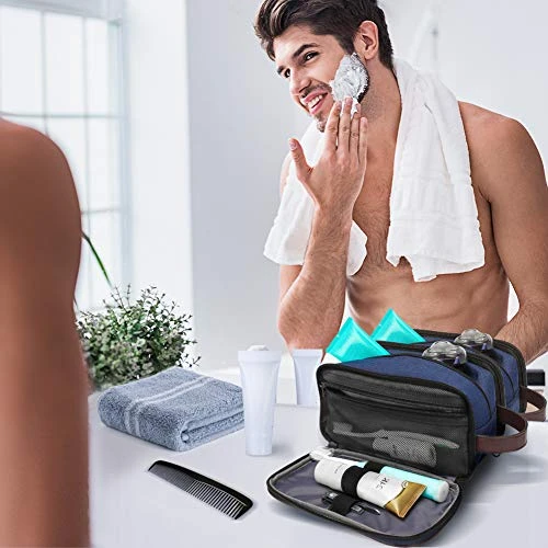 Modoker Bag Easy Organization Travel Toiletry Bag For Men Or Women(BLUE) 7 Modoker Bag Easy Organization Travel Toiletry Bag For Men Or Women(BLUE) - Image 7