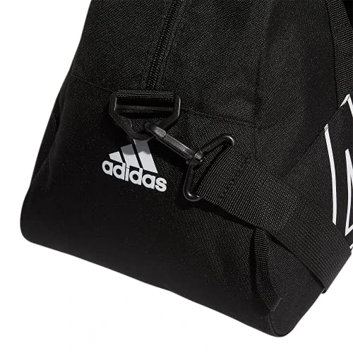 Adidas Graphic Duffel Bag, Black/White, One Size 4 Adidas Graphic Duffel Bag, Black/White, One Size - Image 4