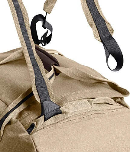 The North Face Unisex Berkeley Duffel ¿ Medium Kelp Tan Dark Heather/Asphalt Grey Light Heather One Size 4 The North Face Unisex Berkeley Duffel ¿ Medium Kelp Tan Dark Heather/Asphalt Grey Light Heather One Size - Image 4