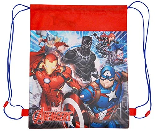 Marvel Avengers Marvel / Avengers Duffel Travel Bag & Sling Bag Iron Man Black Panther Print 6 Marvel Avengers Marvel / Avengers Duffel Travel Bag & Sling Bag Iron Man Black Panther Print - Image 6