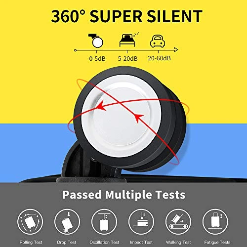 Luggage Sets, SHOWKOO 3 Piece Polycarbonate Durable Hardshell & Lightweight Suitcase Double Wheels TSA Lock City Fashion Red Wine 20in24in28in 4 Luggage Sets, SHOWKOO 3 Piece Polycarbonate Durable Hardshell & Lightweight Suitcase Double Wheels TSA Lock City Fashion Red Wine 20in24in28in - Image 4