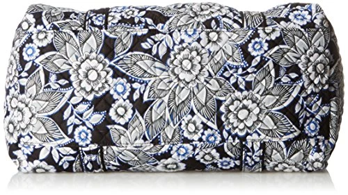 Vera Bradley Women'S Iconic Small Duffel, Snow Lotus 5 Vera Bradley Women'S Iconic Small Duffel, Snow Lotus - Image 5