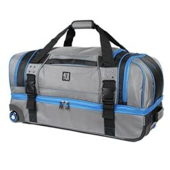 Ful Streamline 30in Soft Rolling Duffel Bag, Retractable Pull Handle, Split Level Storage, Grey 9 Ful Streamline 30in Soft Rolling Duffel Bag, Retractable Pull Handle, Split Level Storage, Grey -Luggage Factory 51WXAZU 2FL 64328346 bb84 4744 b288 dd8e9cb2ae14