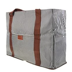 FakeFace Durable Waterproof Oxford Striped Travel Duffle Tote Carry On Duffel Bag For Women Men -Luggage Factory 51WyTPvA29L 97ad626d 9ebe 4d03 bf87 aa5e56a64d4a