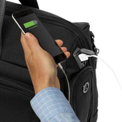 Travelpro Luggage Crew 11 22" Carry-on Smart Duffel With Suiter W/USB Port, Black -Luggage Factory 51Y 2BqlI9 2BuL