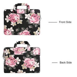 MOSISO Laptop Shoulder Bag Compatible 13-13.3 Inch MacBook Pro Retina, MacBook Air, Surface Book, -Luggage Factory 51YrRlu7v 2BL