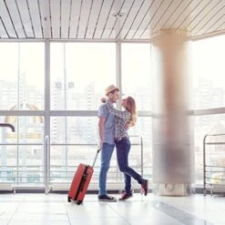 Suitcase Luggage Sets 3 Piece Travel Carry With Password Lock Lightweight Durable ABS Spinner 20 24 28 Inch,Red -Luggage Factory 51Zf6mveXZL