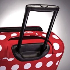 American Tourister Disney Softside Spinner 2 Piece Luggage Set 21 And 28 And Travel Pillow (One Size, Minnie Mouse Polka Dot) -Luggage Factory 51 2BtjagHHhL 3570a2d6 051c 444d 8ded aa2b4ae221ab