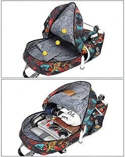 Attacks On Titans Backpack,USB Charging Port Laptop Backpack,Casual Travel Backpack Multipurpose Computer Bag Large Black College Bookbag 11 Attacks On Titans Backpack,USB Charging Port Laptop Backpack,Casual Travel Backpack Multipurpose Computer Bag Large Black College Bookbag -Luggage Factory 51 8uxpm5nS