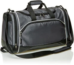 Amazonbasics Sports Duffel - Medium, Graphite