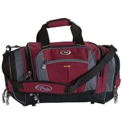 CALPAK Silver Lake Solid 22-inch Carry-on Duffel Bag, Deep Red, One Size