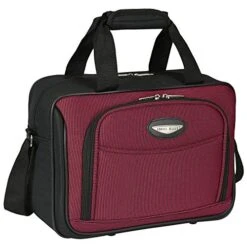 Traveler's Choice 2-Piece Set, Burgundy -Luggage Factory 51ag4 2BDaZkL