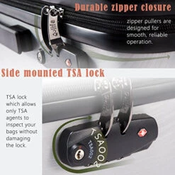 Coolife Luggage Expandable Suitcase PC+ABS 3 Piece Set With TSA Lock Spinner 20in24in28in -Luggage Factory 51bHHSZBgUL 8360ae3e 562d 48d0 8dd4 786ca6abf13c