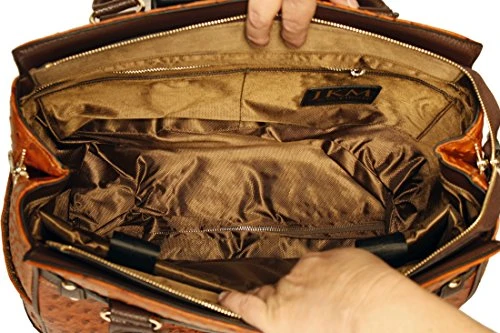 The Uptown Ostrich Computer Ipad, Laptop Tablet Rolling Tote Bag Briefcase Carryall Bag 5 The Uptown Ostrich Computer Ipad, Laptop Tablet Rolling Tote Bag Briefcase Carryall Bag - Image 5