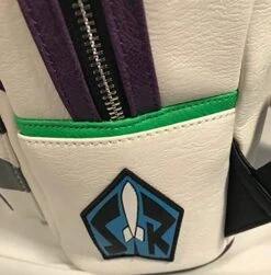 Loungefly Toy Story Buzz Lightyear Faux Leather Mini Backpac Standard 8 Loungefly Toy Story Buzz Lightyear Faux Leather Mini Backpac Standard -Luggage Factory 51d6EacsKML