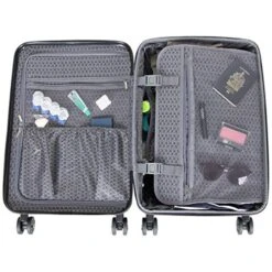 Kenneth Cole Reaction Women's Madison Square Hardside Chevron Expandable Luggage, Smokey Purple, 20-Inch Carry On 19 Kenneth Cole Reaction Women's Madison Square Hardside Chevron Expandable Luggage, Smokey Purple, 20-Inch Carry On -Luggage Factory 51dCodDqYPL