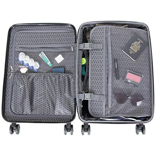 Kenneth Cole Reaction Women's Madison Square Hardside Chevron Expandable Luggage, Smokey Purple, 20-Inch Carry On 10 Kenneth Cole Reaction Women's Madison Square Hardside Chevron Expandable Luggage, Smokey Purple, 20-Inch Carry On - Image 10