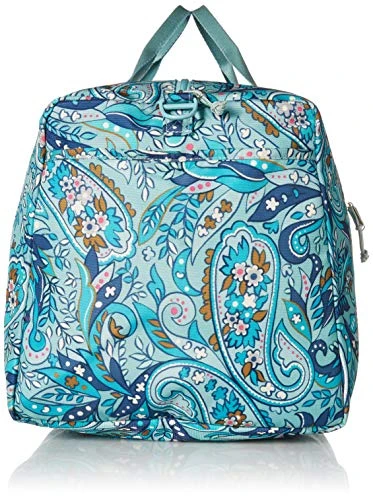 Vera Bradley Womens Lighten Up Large Travel Duffel, Polyester, Daisy Paisley, One Size 4 Vera Bradley Womens Lighten Up Large Travel Duffel, Polyester, Daisy Paisley, One Size - Image 4