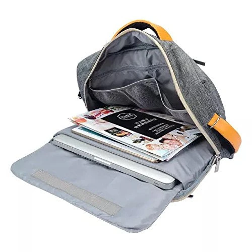 VanGoddy Grey Universal Hybrid Backpack / Briefcase / Messenger / Tote, 4 In 1 Multifunction Laptop / Tablet Carrying Bag (13.3") 3 VanGoddy Grey Universal Hybrid Backpack / Briefcase / Messenger / Tote, 4 In 1 Multifunction Laptop / Tablet Carrying Bag (13.3") - Image 3