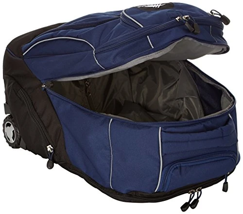 High Sierra Powerglide Wheeled Laptop Backpack, True Navy/Black 6 High Sierra Powerglide Wheeled Laptop Backpack, True Navy/Black - Image 6
