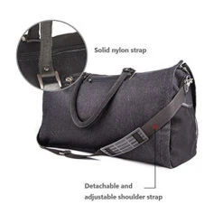 Two-In-One Convertible Travel Garment Bag Carry On Suit Bag, Easily Transforms Into A Sports Duffel -Luggage Factory 51h9Kz0DNdL